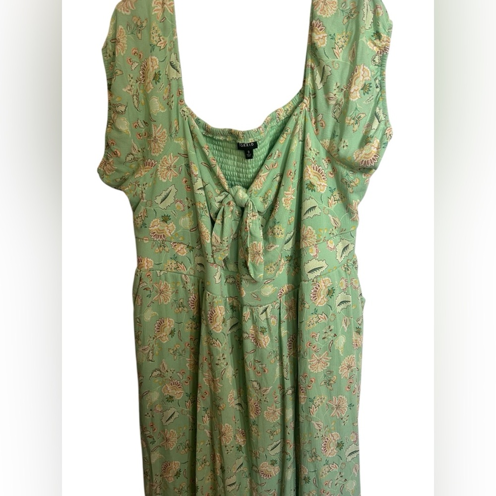 Torrid Floral Off Shoulder Maxi Dress – Size 3X - Picture 3 of 10
